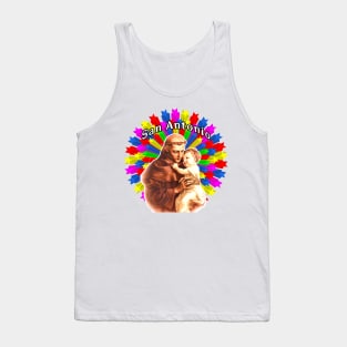 Saint Anthony of Padua the darling of the baby Jesus Tank Top